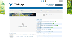 Desktop Screenshot of ccfgroup.com