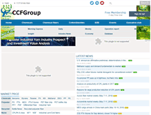 Tablet Screenshot of ccfgroup.com